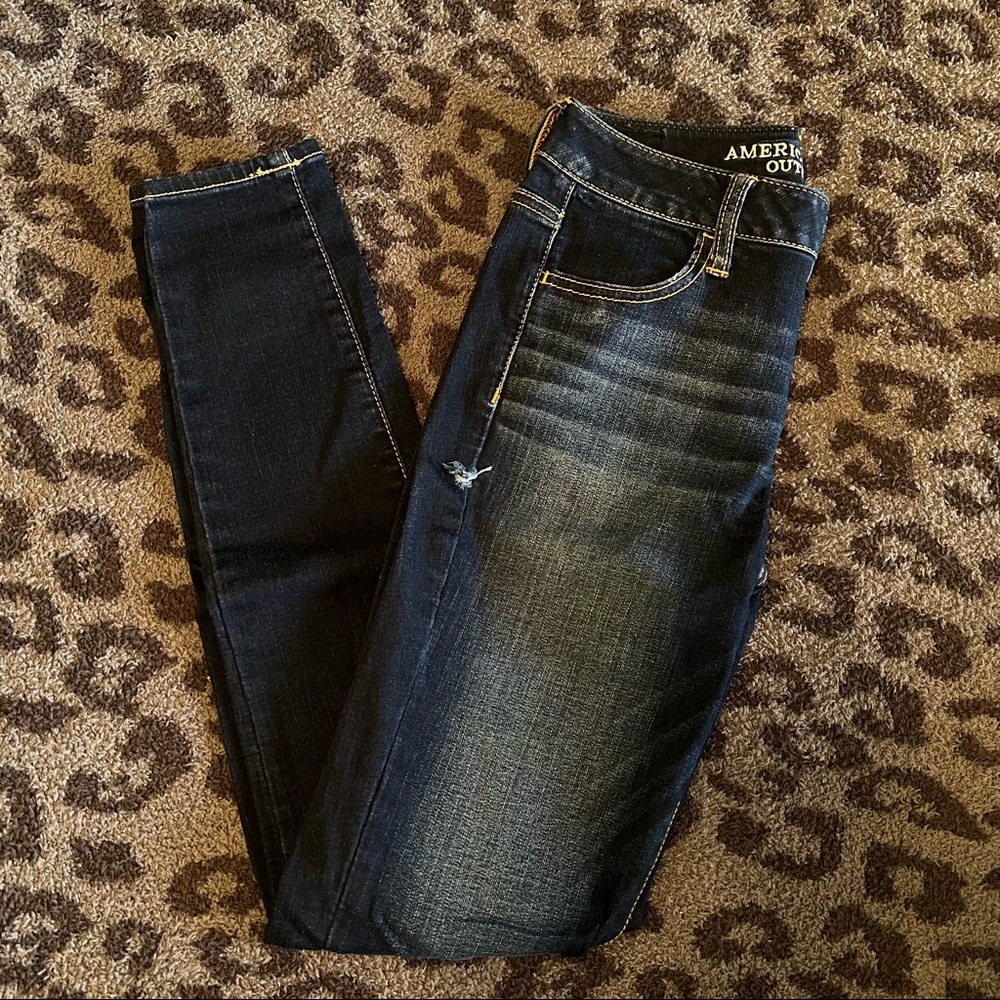 American Eagle High Rise Jegging Jeans